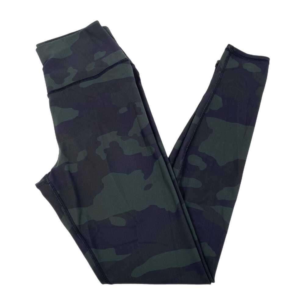 ALO Yoga Green Leggings Camouflage High Rise 28.5in Inseam | Womens M